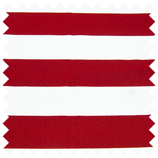 Red 3" Prison Stripe    